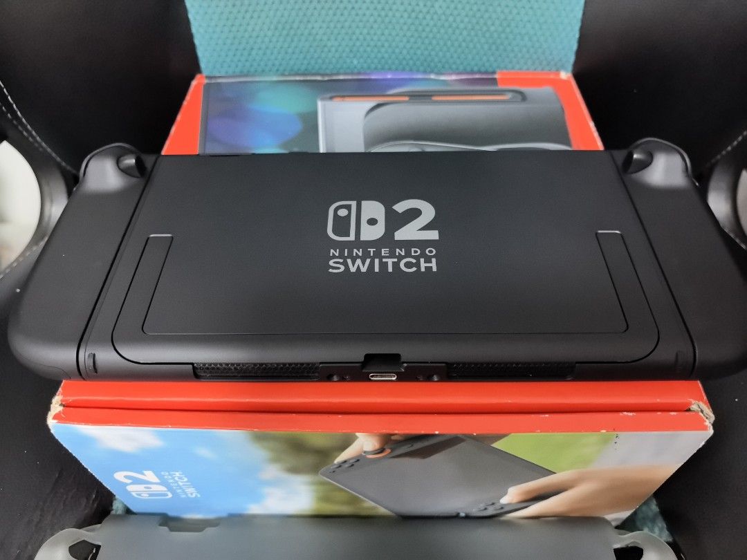 Nintendo Switch 2 (Category: Nintendo) located in Navotas City. Submitted by animatorside (Listing ID 1467090703, Image 3). Description: (SELLING PO SLIGHTLY USED NINTENDO SWITCH 2) 26,000 Last price posted na din po. Complete accessories DOCK, HDMI CABLE, GRIP, STRAPS, CHARGER, BOX. With grip case, thumb grip, tempered. No games included, no sd card included, nawala na din po yung recibo pero may this year po yan nabili. Wala po history ng repai