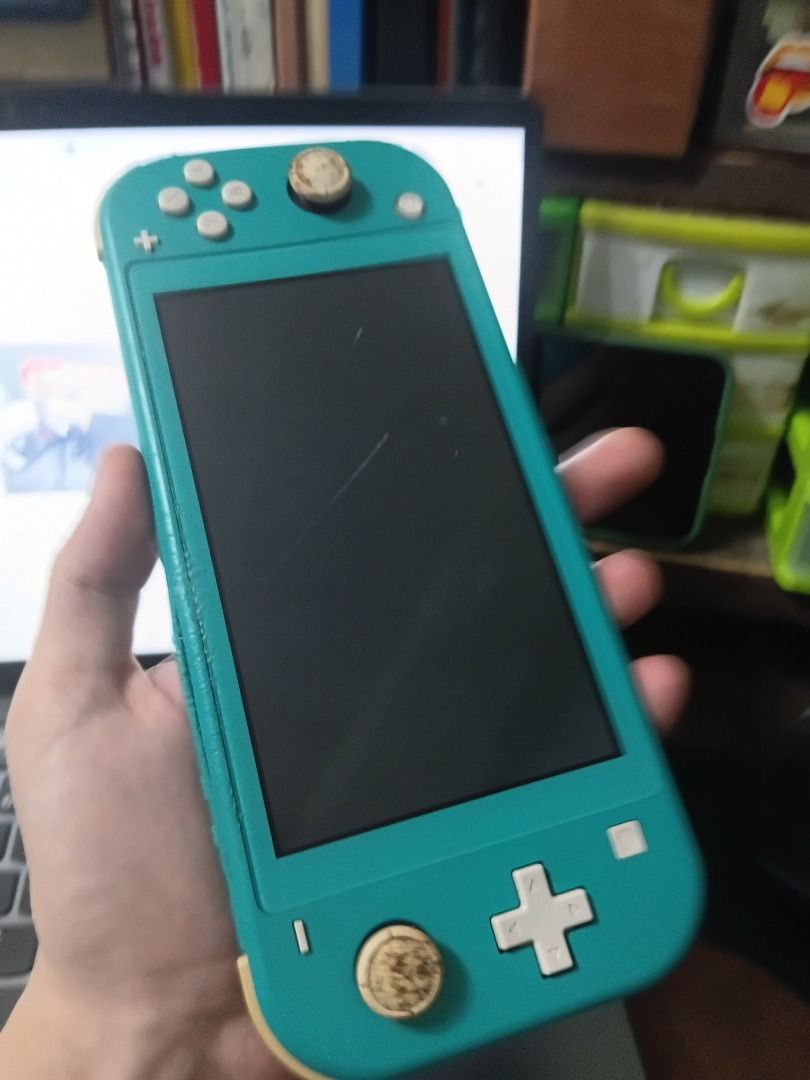 Nintendo Switch Lite (Category: Nintendo) located in Bacoor. Submitted by elleken2 (Listing ID 1467162290, Image 1). Description: SOLD AS-IS See photos for cosmetics Powers on LCD is bad Otherwise I don't know AS-IS, FOR PARTS OR REPAIR Unit only 1,200 GCASH/BPI Lalamove shipping.