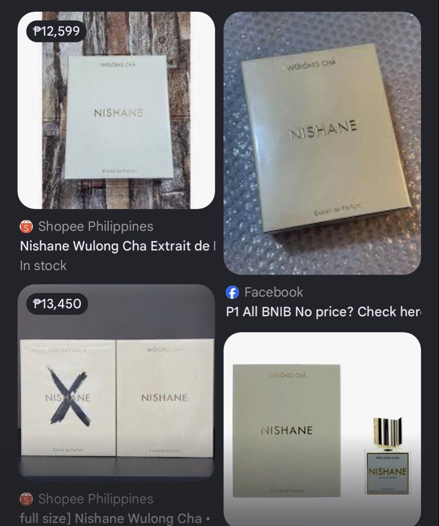 Nishane Wülóng Chá (Category: Fragrance & Deodorants) located in Bulacan. Submitted by shopwithme_23 (Listing ID 1467143043, Image 2). Description: •BNIB •Extrait de Parfum •100ml ₱10,999 onlyyy Retails for 12-13k++++ .