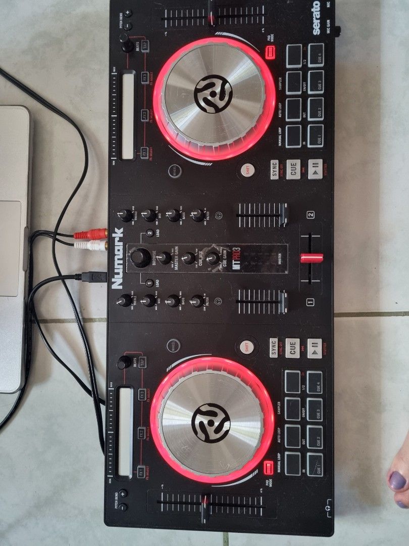Numark Mix track Pro 3 (Category: Portable Music Players) located in Manila. Submitted by youngmountain_a07729 (Listing ID 1467000041, Image 1). Description: Numark Mix track Pro 3 Slightly negotiable all knobs working needle search tracking not working hindi nman gaano nagagamit yon pag nagmimix can send video.