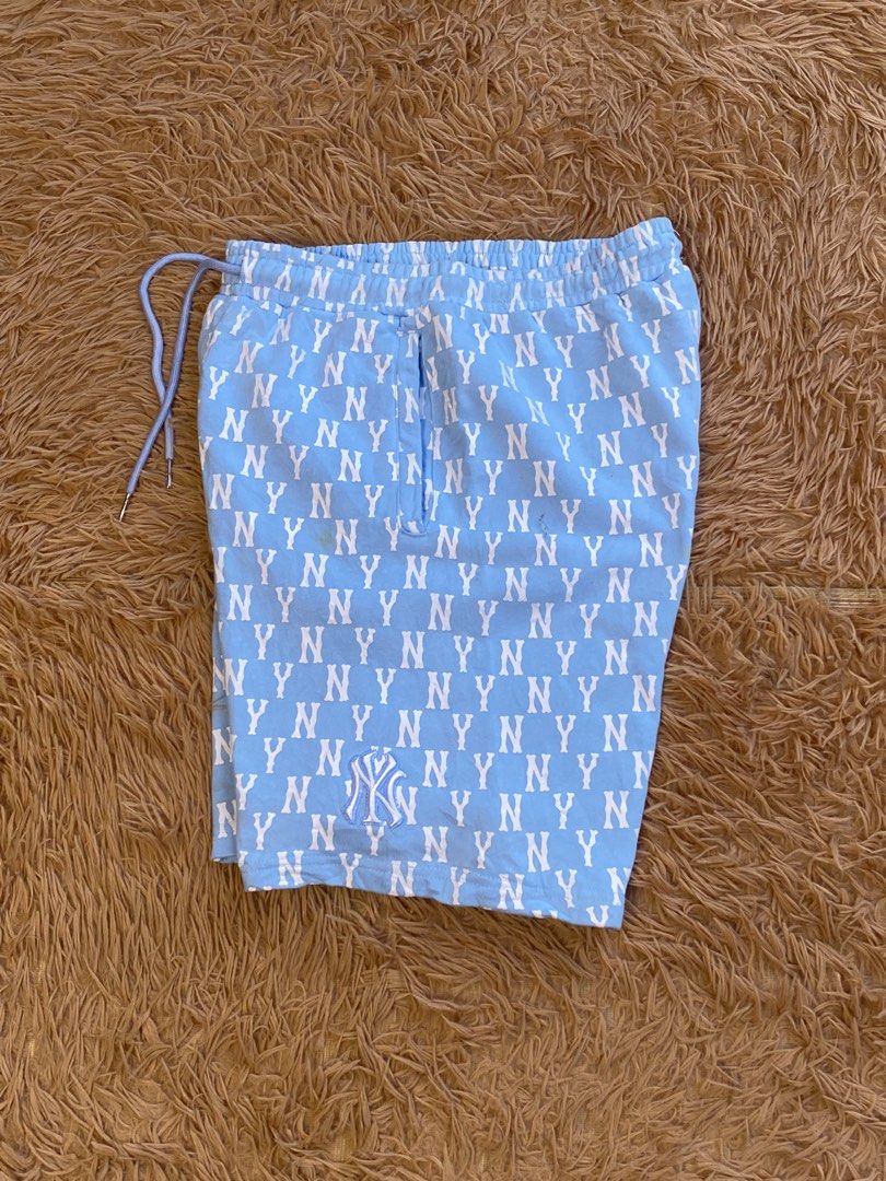 Ny mlb aop (Category: Shorts) located in Manila. Submitted by raversantos (Listing ID 1467138632, Image 1). Description: W-28-36 L-20 Hem-11 Need wash Color rate 10/10 Excellent conditon.