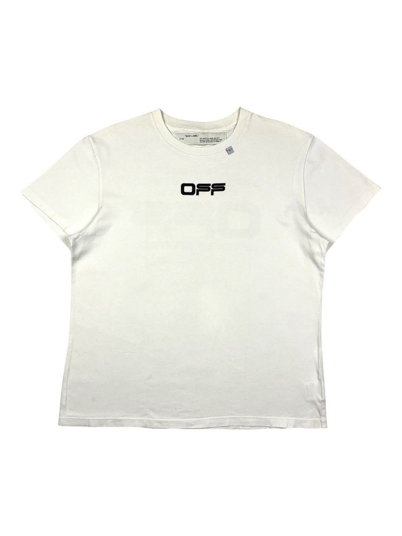 Off-White - Wavy Line Logo S/S20 Tee (Category: Tshirts & Polo Shirts ) located in Puerto Princesa. Submitted by rrugsgallery (Listing ID 1467103794, Image 2). Description: Off-White - Wavy Line Logo S/S20 Tee Tagged Size: Small Length: 27 Width: 22 Condition: Excellent Color rate: 9.5 Flaws: None.
