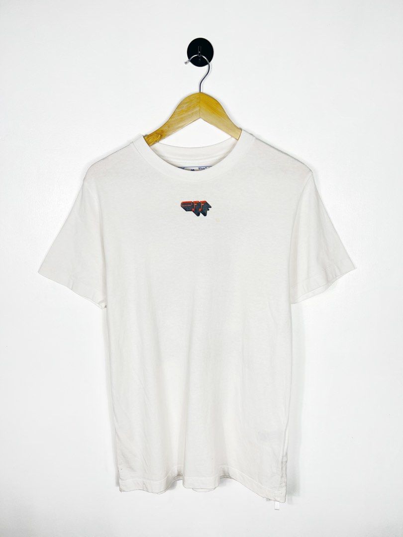 Off-White Mirko Shirt (Category: Tshirts & Polo Shirts ) located in Bacolod City. Submitted by nodaysoff (Listing ID 1467004138, Image 2). Description: Off-White Mirko Graphic Shirt - Authentic Measures: 19.5x29 | Medium Excellent condition Flaws: washable stain ₱1,500.