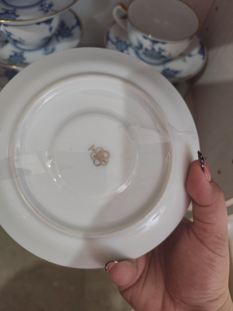 okura teacup duo (Category: Coffee & Tea Tableware) located in Dipolog. Submitted by thriftteata (Listing ID 1467146116, Image 3). Description: vgc no flaws.