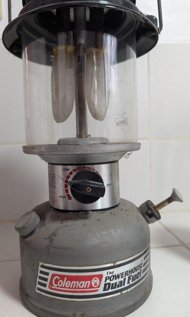 Old Fuel Lanterns (Category: Everything Else Others) located in Manila. Submitted by kikopabilla (Listing ID 1466996081, Image 1). Description: The items listed are Coleman Powerhouse Dual Fuel Lantern and Kwang Hwa Kerosene Oil Lantern.