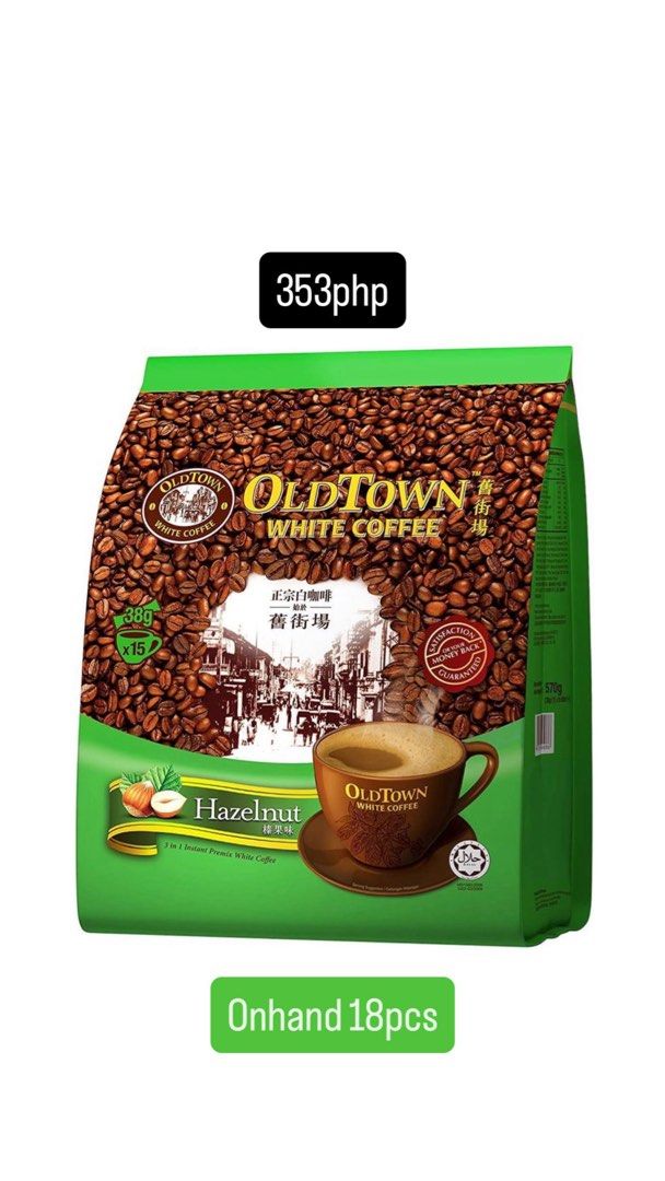 Old town coffee and BOH tea (Category: Packaged & Instant Food) located in Baliuag. Submitted by maleysia_pasabae (Listing ID 1467106206, Image 1). Description: Old town hazelnut coffee Old town coffee and Creamer BOH Cham BOH tea BOH Teh Tarik.