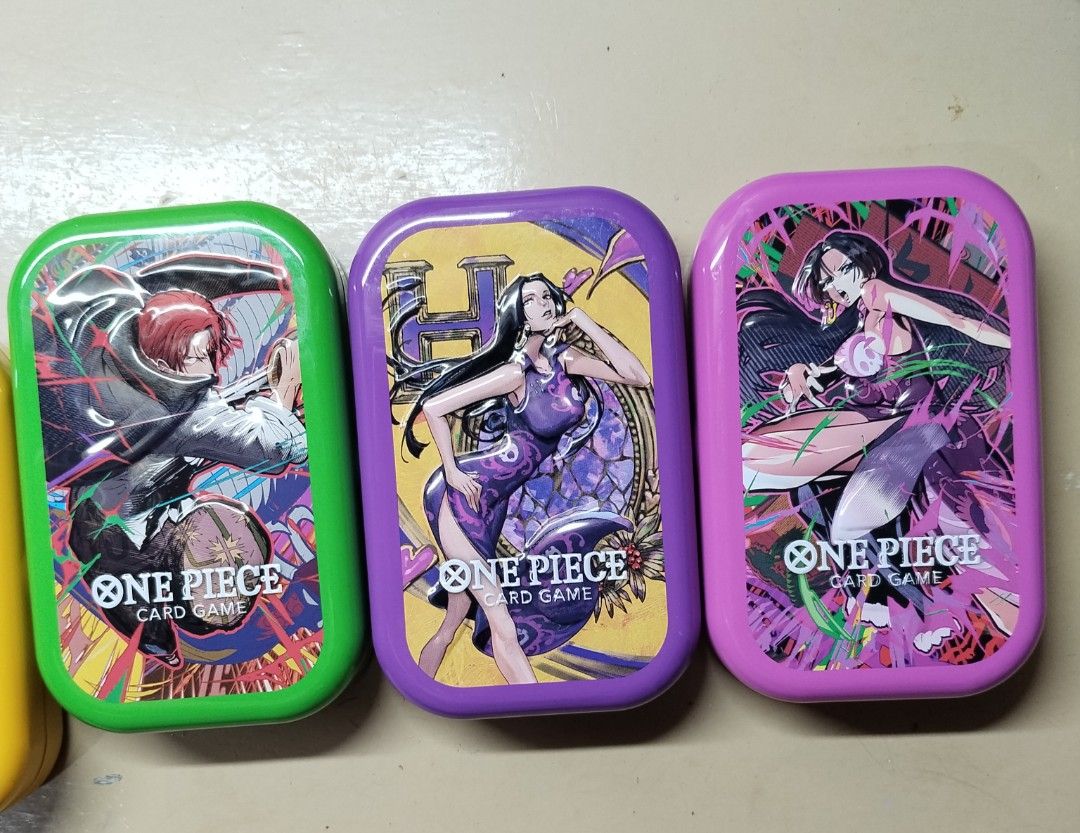 One Piece TCG Tin TAKE ALL 350 (Category: Card Boxes & Cases) located in Manila. Submitted by gilsamuel794656 (Listing ID 1467165614, Image 3). Description: EMPTY OP TCG TIN TAKE ALL 300 take all only negotiable if sure buyer.