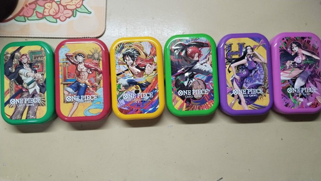 One Piece TCG Tin TAKE ALL 350 (Category: Card Boxes & Cases) located in Manila. Submitted by gilsamuel794656 (Listing ID 1467165614, Image 1). Description: EMPTY OP TCG TIN TAKE ALL 300 take all only negotiable if sure buyer.