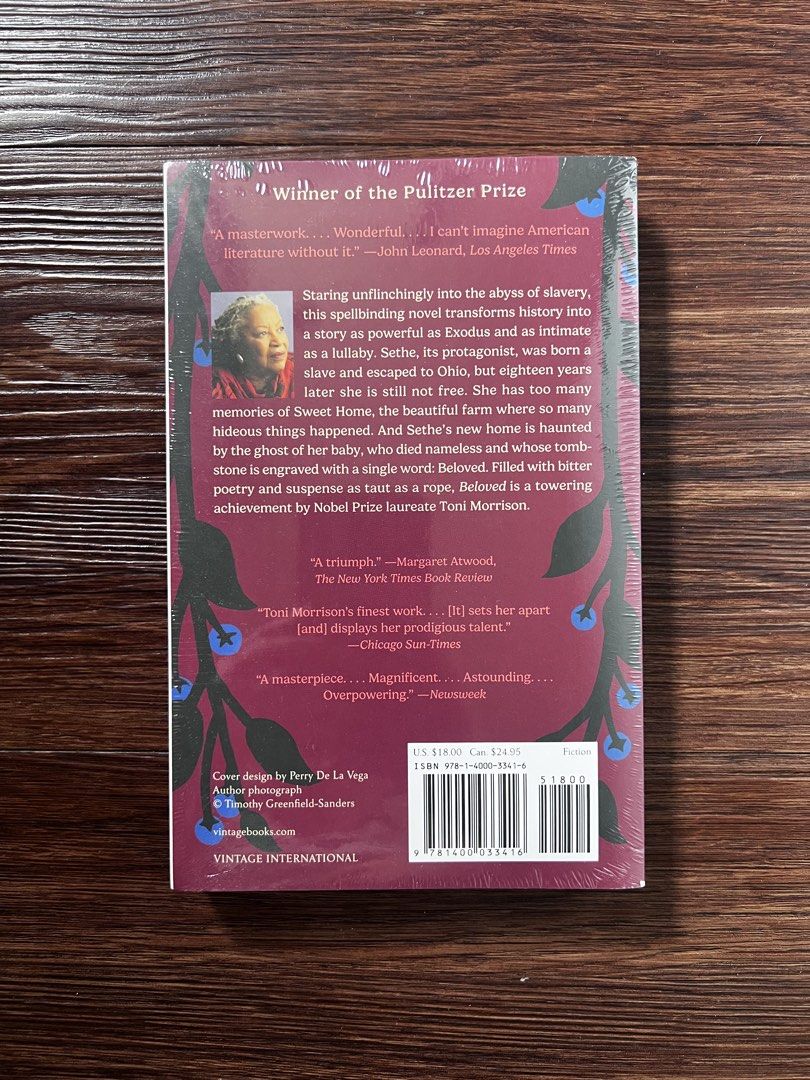 (Original Copy) SEALED Beloved by Toni Morrison (Category: Storybooks) located in Makati City. Submitted by kbernalcloset (Listing ID 1466979968, Image 2). Description: .