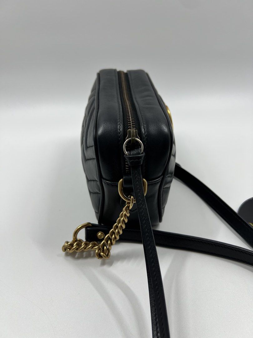 Original Gucci Marmont Mini Camera Bag (Category: Luxury Bags & Wallets) located in Cavite. Submitted by authenticbagshavenbyvalg (Listing ID 1467023712, Image 2). Description: 💯Guaranteed Original very good condition no major issue.