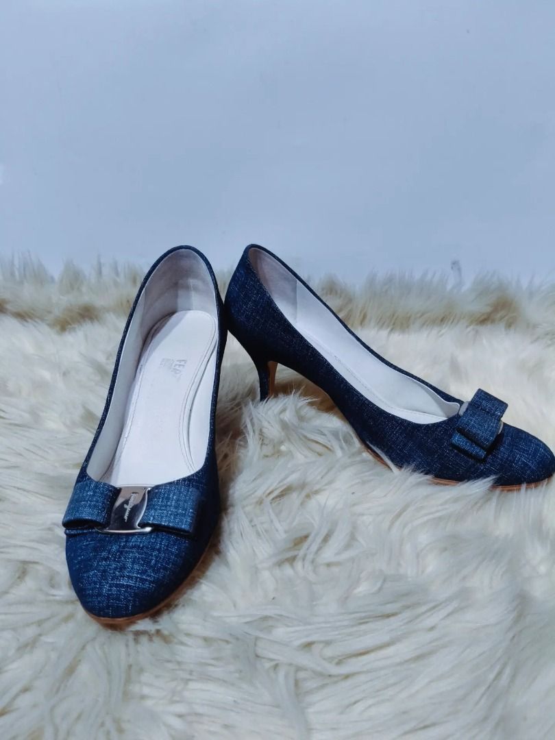 Original SALVATORE FERRAGAMO Denim 9D (Category: Sneakers & Footwear) located in Cabuyao City. Submitted by your____lux____shop (Listing ID 1467140355, Image 1). Description: Sale❗️Sale❗️Sale❗️ ₱ 2,899 Original SALVATORE FERRAGAMO Size 9D Denim 📌First to pay!.