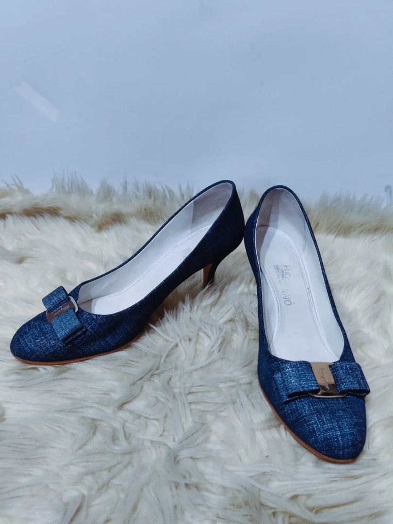 Original SALVATORE FERRAGAMO Denim 9D (Category: Sneakers & Footwear) located in Cabuyao City. Submitted by your____lux____shop (Listing ID 1467140355, Image 3). Description: Sale❗️Sale❗️Sale❗️ ₱ 2,899 Original SALVATORE FERRAGAMO Size 9D Denim 📌First to pay!.