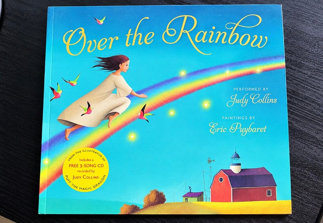 Over the Rainbow (Category: Children's Books) located in Pateros City. Submitted by sktreasures (Listing ID 1467096814, Image 1). Description: CD included (untested) Like New.