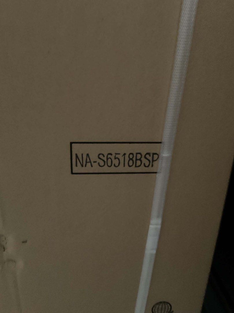Panasonic NA-S6518BSP Single Tub Washer (Category: Washing Machines and Dryers) located in Taytay. Submitted by cloudy_20 (Listing ID 1466993542, Image 3). Description: - Brand: Panasonic - Model: NA-S6518BSP - Type: Single tub washing machine - Capacity: 6.5 kg - Condition: Brand new, never opened, still sealed in original box with straps intact - Dimensions: 580 x 580 x 900 mm .