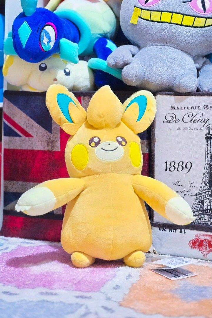Pawmo Pokemon Plush - BRAND NEW (Category: Plushies & Soft Toys) located in Paranaque City. Submitted by vanchris84 (Listing ID 1463268120, Image 2). Description: - Adorable Pawmo plushie - Banpresto etiketa - Super soft and cuddly material - Ideal for any Pokemon fan - Perfect for display or playtime - Bring home these cute characters today!.