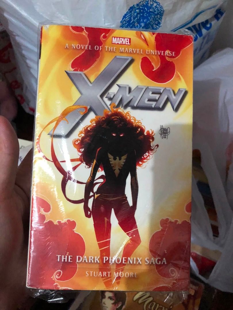 [PB] MARVEL X-Men: The Dark Phoenix Saga by Stuart Moore (Category: Storybooks) located in San Juan City. Submitted by ttanmien (Listing ID 1467020346, Image 2). Description: ⚜️✨⚜️✨⚜️✨⚜️✨⚜️✨⚜️ 💁🏻‍♀️SELLING PRICE: ₱100 Original Price: Above ₱500 But I bought it around ₱199 (Mall Book sale price) 💁🏻‍♀️Book Genre: Fiction, Science Fiction, Fantasy, Superhero Fiction, Action & Adventure 💁🏻‍♀️Book insight: The story opens with the X-Men in space