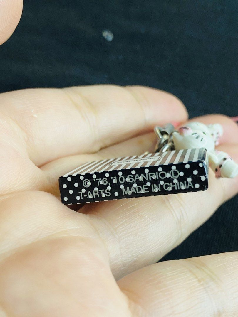 Rare Peach John x Hello Kitty Collaboration Charm Strap (Category: Character Goods) located in Manila. Submitted by kawaii_omocha_est2020 (Listing ID 1467054222, Image 3). Description: .