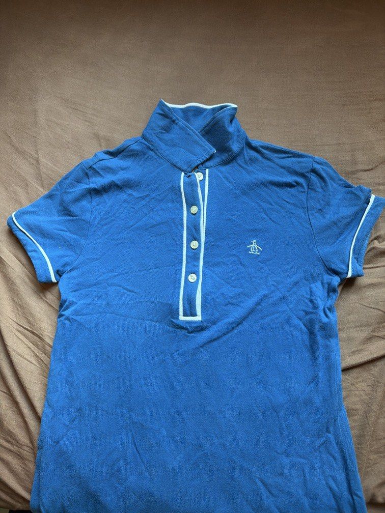 Penguin Blue Polo Dress (Category: Dresses) located in Pasig City. Submitted by thegoodfind.ph (Listing ID 1467038653, Image 2). Description: Blue and white With hole at the back but not as obvious - see photo Authentic Original.