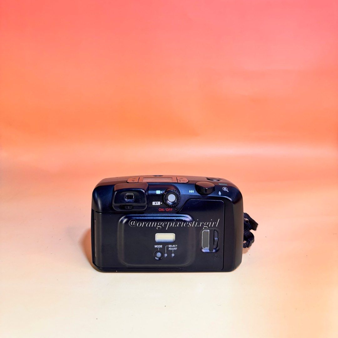 Pentax Espio 120 35mm Film Camera (Category: Cameras) located in Bulacan. Submitted by orangepixiestixgirl (Listing ID 1467164608, Image 2). Description: ‼️message me on ig, @orangepixiestixgirl for inquiries and transactions‼️ ‼️CAN’T REPLY HERE‼️ Pentax Espio 120 35mm Film Camera —features a 38–120mm (f/4–8.8) lens. —built-in automatic flash with red-eye reduction, fill-flash, and off overrides —Automatic drop-in loading, auto-advance, and auto