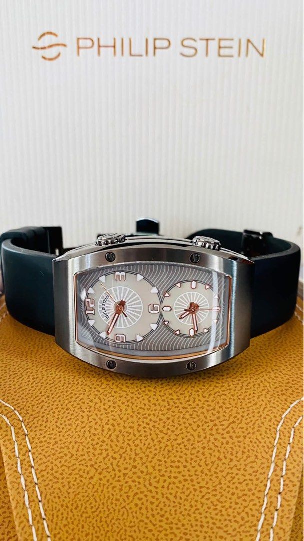 Philip Stein Signature Evolution (Category: Men's Watches) located in Manila. Submitted by annafinds (Listing ID 1467061417, Image 1). Description: ₱33,999 Auth Philip Stein Signature Evolution Dual Time Unisex Watch -Dual Time -Sapphire Glass -Quartz Movement -All Original -In Excellent Condition 📌Disclaimer:📌 I Claim to be a Legit Watch Reseller. All Products, Names, Brands, and Logos are owned by their respective brand owners. We are not aff