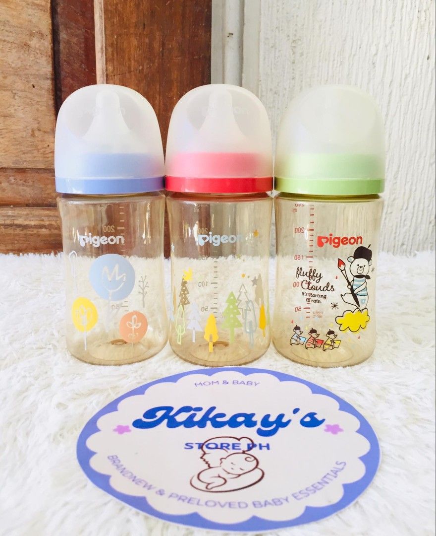 Pigeon wideneck 8oz PPSU (Category: Breastfeeding & Bottle Feeding) located in Manila. Submitted by kikay.store.ph30 (Listing ID 1466971390, Image 1). Description: ❗NEW ARRIVAL❗🇱🇷 Pigeon wideneck 8oz PPSU Condition : likenew/unused Price: 300 each MOP: GCASH, BDO, MOD: SCO FOR SHIPPING PURPOSE, BUS SHIPPING, JNT, LBC ♥️ 1 day reservation ONLY ♥️ No to rush shipping ♥️ No free shipping ♥️ No return no exchange ♥️ No to long reservation, Location