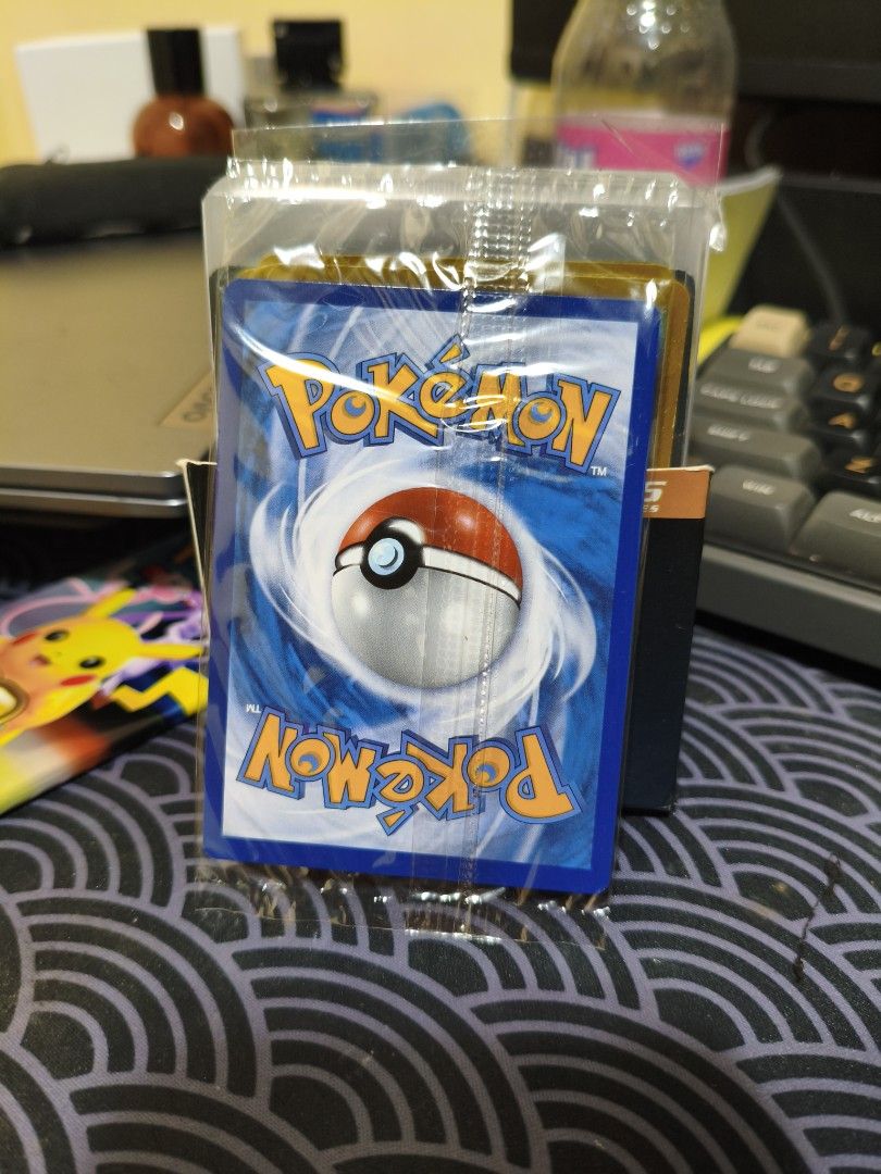 Pikachu (Category: Raw Singles) located in Baguio. Submitted by seijisubido (Listing ID 1467046776, Image 3). Description: fs fs fs!! pokemon run pikachu promo card 6k firm or swap etb baguio area.