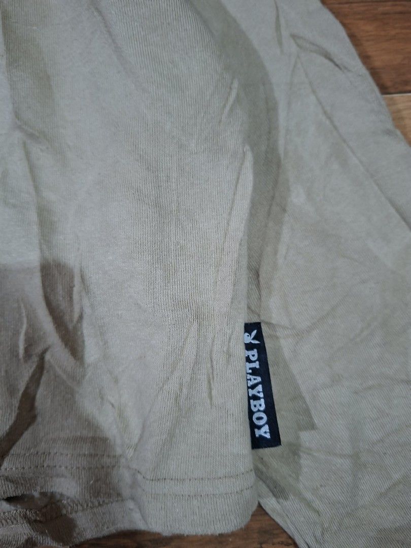 Playboy Crop polo long sleeve (Category: Coats, Jackets and Outerwear) located in Pili. Submitted by jasonthrift2001 (Listing ID 1467164351, Image 3). Description: Playboy Crop polo long sleeve Size: med on tag Excellent condition no issue location Bicol Area.