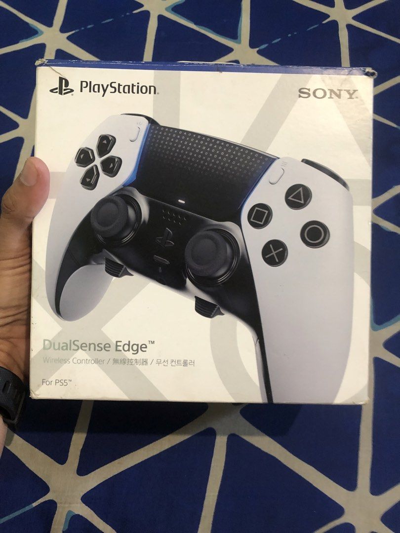 Playstation DualSense Edge - BOX ONLY and manual (Category: Cases & Covers) located in Quezon City. Submitted by markgolveo (Listing ID 1467010728, Image 1). Description: Playstation DualSense Edge - BOX ONLY and manual.