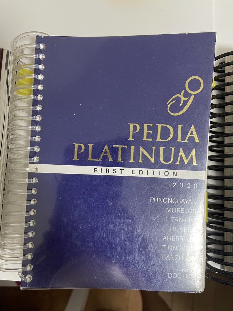 PLE PLATINUM BOOKS (Category: Textbooks) located in Quezon City. Submitted by prelovedbylulu__ (Listing ID 1467131229, Image 3). Description: In good condition Coil bound Minimal highlights.