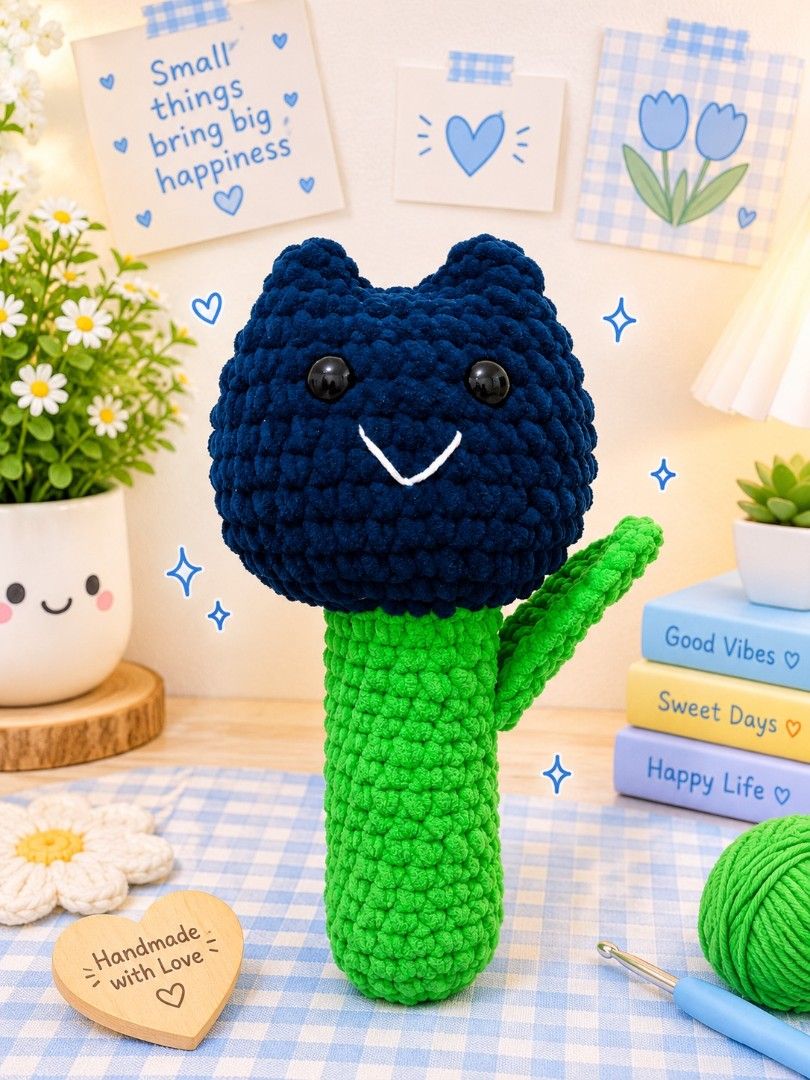 Plushies Tulips Crochet (Category: Plushies & Soft Toys) located in Manila. Submitted by shelld (Listing ID 1466979164, Image 3). Description: 🌷🧶 Handmade Crochet Flowers – Bunnie Whimsy 🧶🌷 Brighten someone’s day with our adorable handmade crochet flowers! 🌸💗 Each flower is carefully crocheted with soft, premium yarn and lots of love, creating a sweet keepsake that will stay beautiful forever. ✨ 🌼 100% Handmade with Love 🧶 Soft & cozy pre