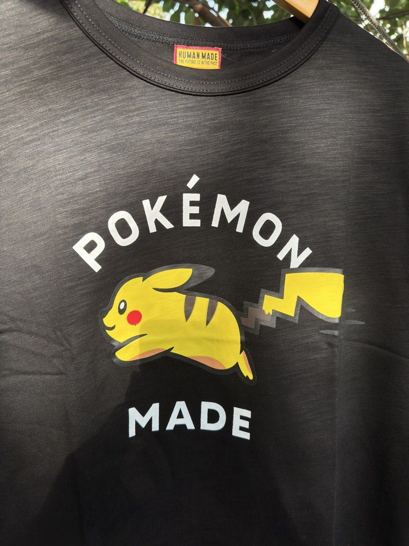 Pokémon Made Graphic T-Shirt Black (Category: Tshirts & Polo Shirts ) located in Quezon City. Submitted by 1118finds (Listing ID 1467134879, Image 2). Description: Pokémon Made Graphic T-Shirt Black Size S On Tag Width: 22” inches Length: 27” inches Sleeves: 8.5” inches 🇯🇵 Japan Sourced Thrift 💯 With Ziplock Included. 📍 Location: Holy Spirit, Quezon City 📦 Shipping: Lalamove / J&T 💵 Payment: GCash / BDO Bank Transfer 📩 Send a DM to purchas