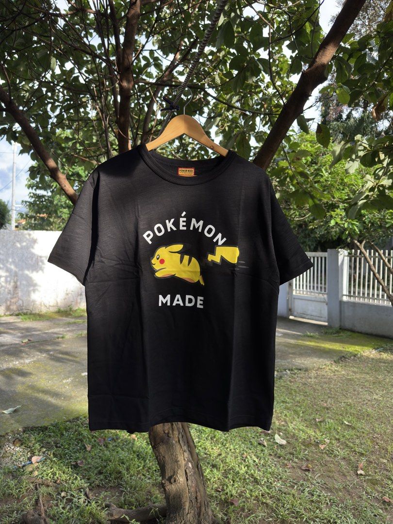Pokémon Made Graphic T-Shirt Black (Category: Tshirts & Polo Shirts ) located in Quezon City. Submitted by 1118finds (Listing ID 1467134879, Image 1). Description: Pokémon Made Graphic T-Shirt Black Size S On Tag Width: 22” inches Length: 27” inches Sleeves: 8.5” inches 🇯🇵 Japan Sourced Thrift 💯 With Ziplock Included. 📍 Location: Holy Spirit, Quezon City 📦 Shipping: Lalamove / J&T 💵 Payment: GCash / BDO Bank Transfer 📩 Send a DM to purchas