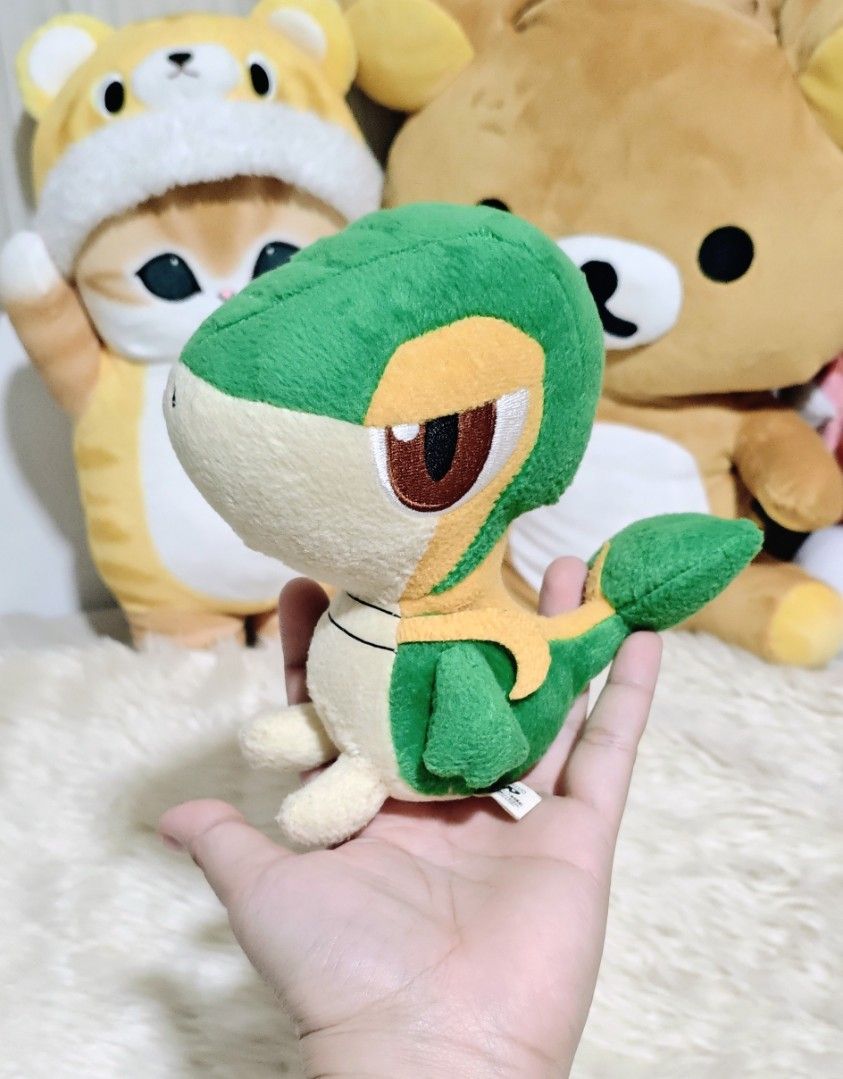 POKÉMON SNIVY (Category: Plushies & Soft Toys) located in Manila. Submitted by yourfavoritethings7 (Listing ID 1467131756, Image 3). Description: Banpresto 6 inches.