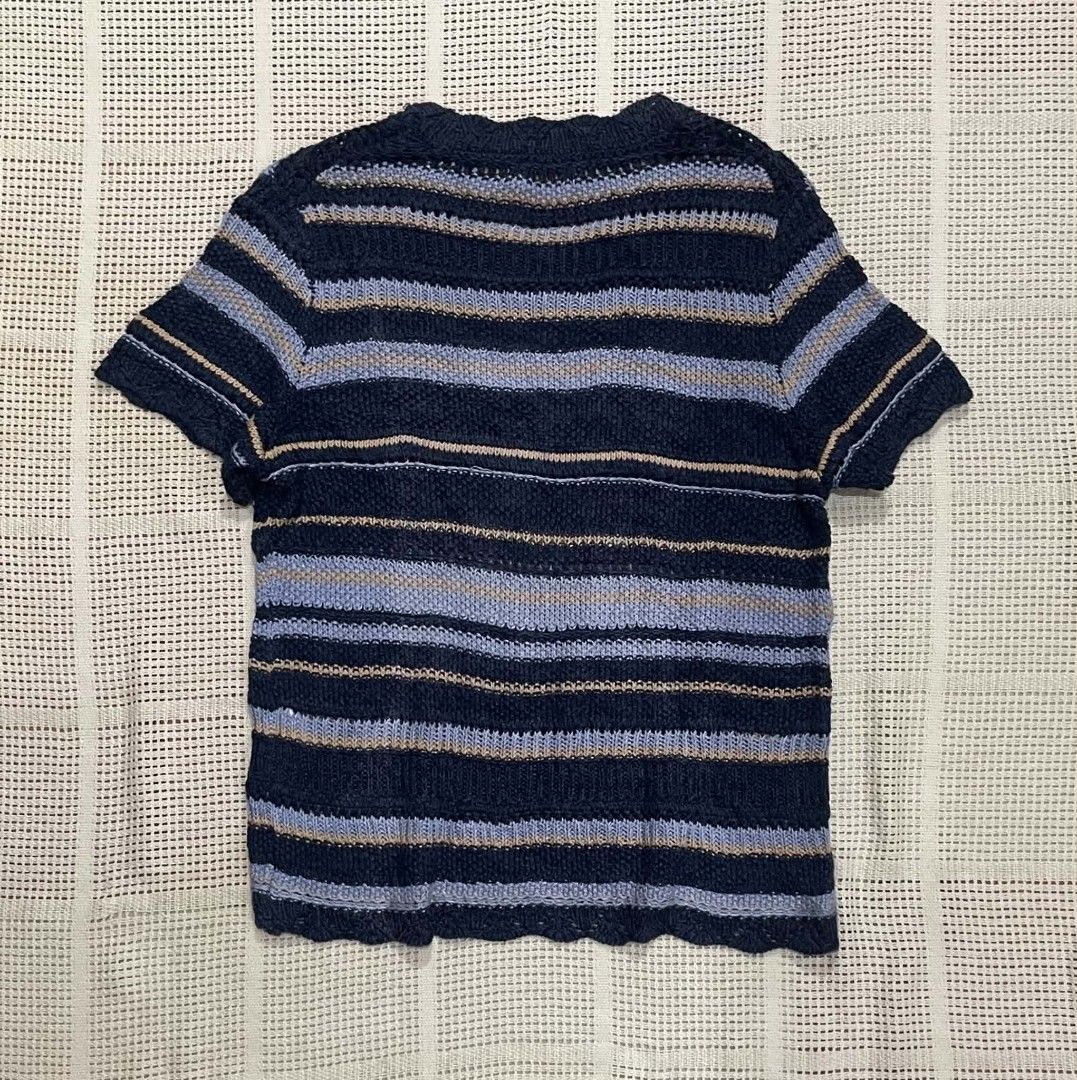 Polo Ralph Lauren Knitted Tops (Category: Luxury Apparel) located in Bacolod City. Submitted by abkicks_apparel (Listing ID 1466980132, Image 2). Description: Polo Ralph Lauren Knitted Tops Size Medium on Tag W18 L24 Excellent Condition No Hidden Issues .