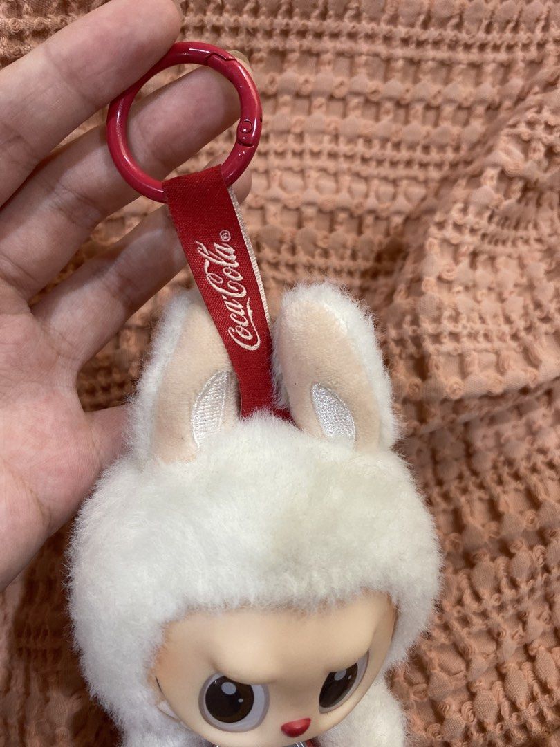 Pop Mart Coca Cola Labubu Plush Doll Keychain (Category: Plushies & Soft Toys) located in Manila. Submitted by ysabaw (Listing ID 1466982384, Image 2). Description: .
