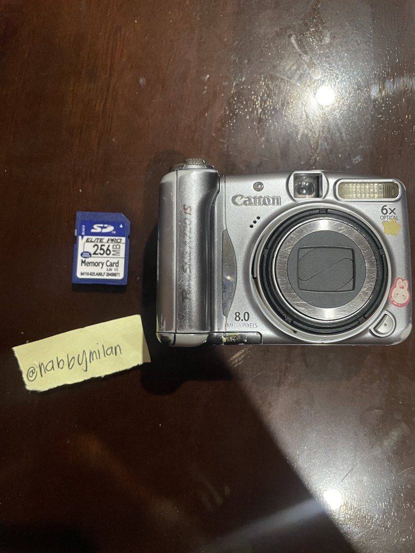 ps a720is | digicam (Category: Cameras) located in Davao. Submitted by ilovemilan (Listing ID 1467162280, Image 1). Description: selling powershot a720is working with memory no battery ( double a ) flash working swipe for sample pic issues: screen burn lens fungus ( see photos ) lens dust if zoom need tape battery door rfs: meron na new cam dm if interested .