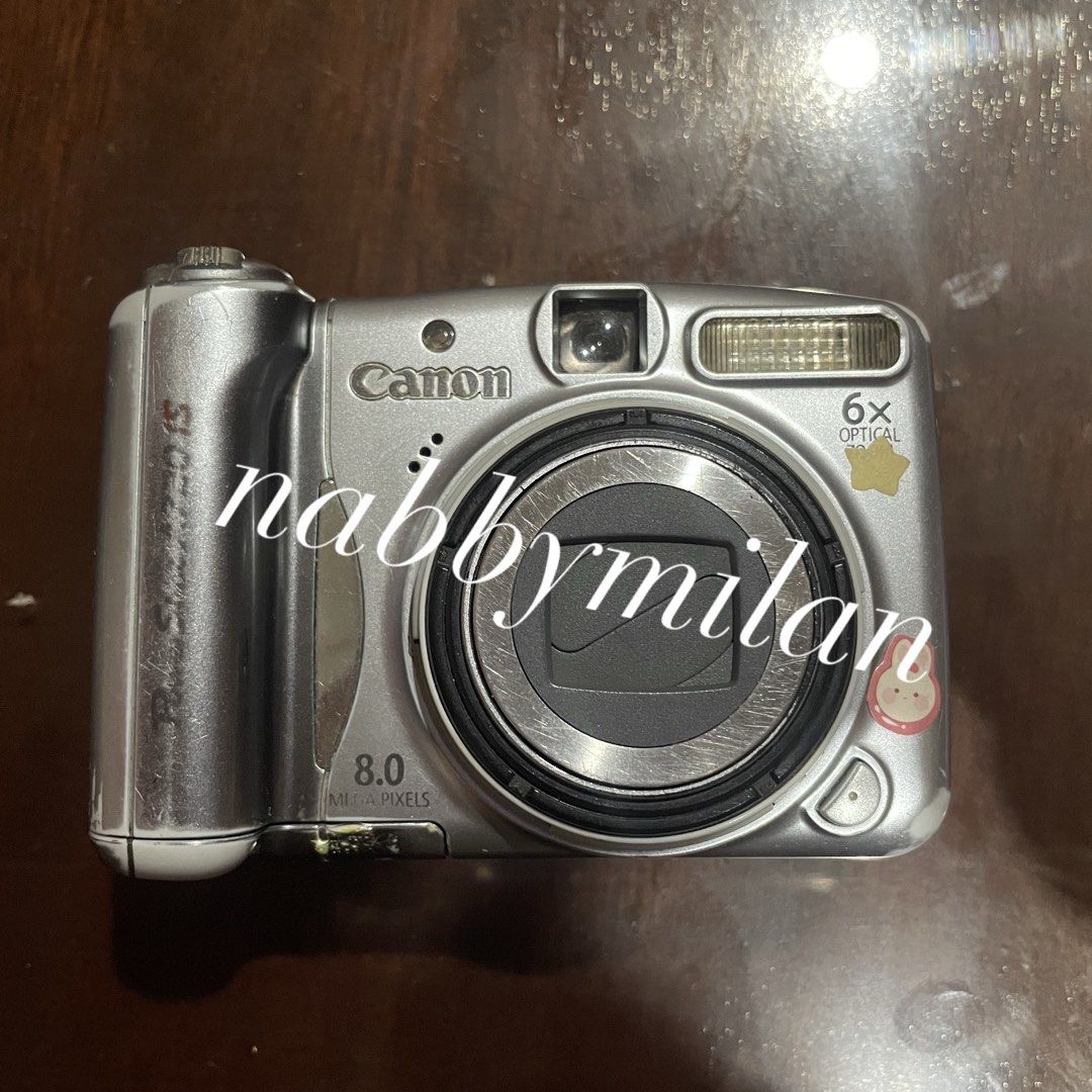 ps a720is | digicam (Category: Cameras) located in Davao. Submitted by ilovemilan (Listing ID 1467162280, Image 2). Description: selling powershot a720is working with memory no battery ( double a ) flash working swipe for sample pic issues: screen burn lens fungus ( see photos ) lens dust if zoom need tape battery door rfs: meron na new cam dm if interested .