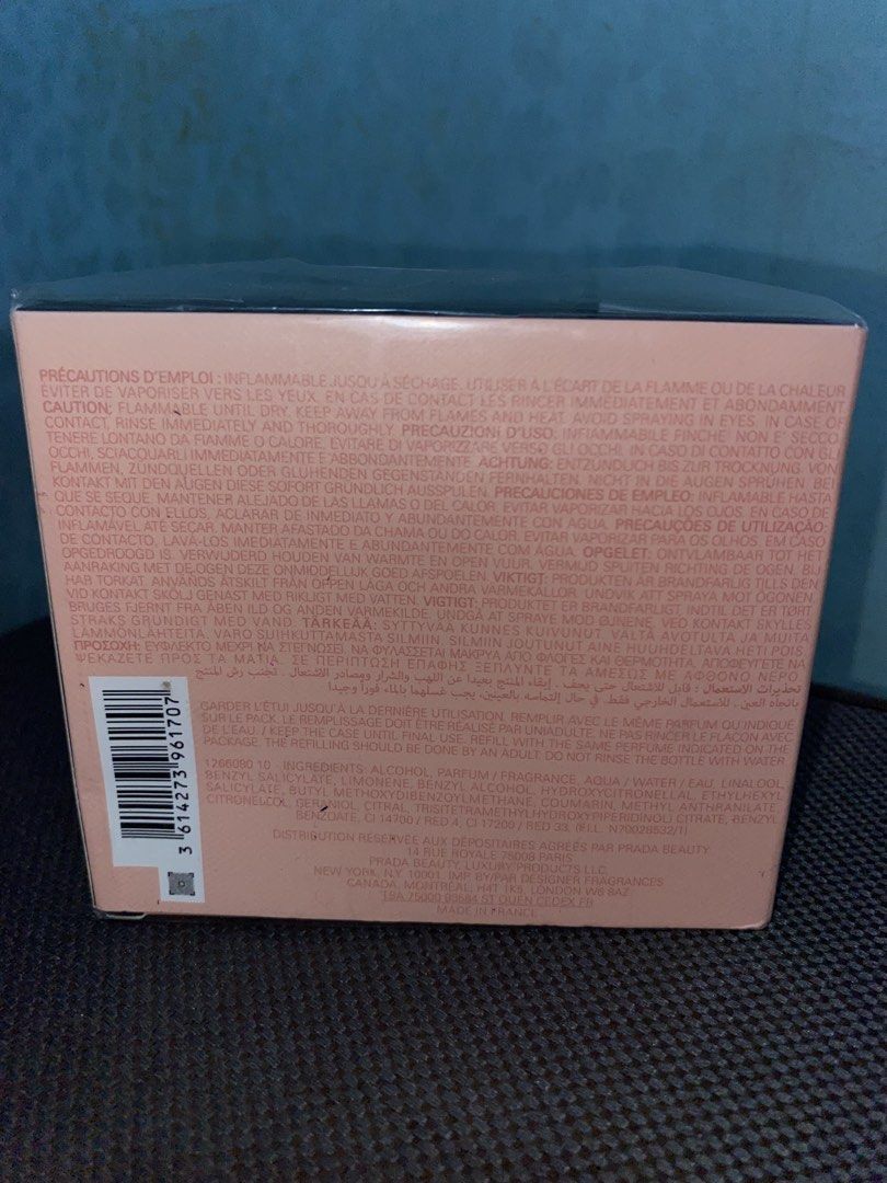 Prada Paradoxe Intense Eau de Parfum (90ml) (Category: Body Care) located in Manila. Submitted by six_seven67 (Listing ID 1467000310, Image 3). Description: Prada Paradoxe Intense Eau de Parfum (90ml) ₱8,000 Brand new and sealed Authentic RFS: Decluttering / Extra bottle Meetups around Cainta / shipping via Lalamove or J&T (buyer’s expense) .