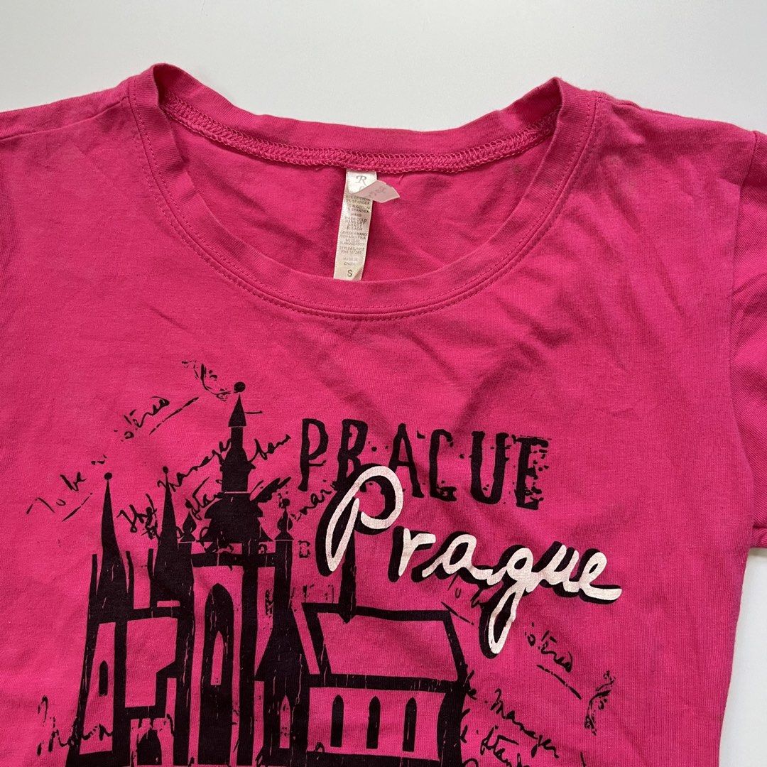 Prague y2k pink full length top (Category: Shirts) located in Guagua. Submitted by aikaaag (Listing ID 1467121837, Image 2). Description: dm for more deets!🫶.