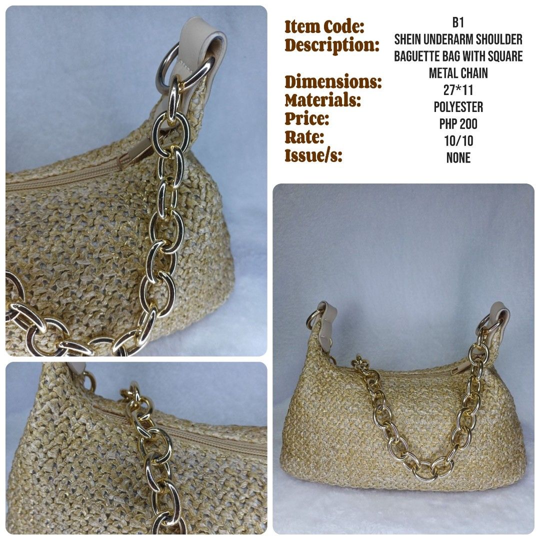 PRELOVED Woven Armpit / Kili Bag (Category: Shoulder Bags) located in Rizal. Submitted by aeramos26 (Listing ID 1467104243, Image 1). Description: Please see the details in each photo MINE | PM screenshot | Direct Checkout antipolo, rizal MOP: Payment First | COD (with additional fee) MOD: Direct Regular Ship | Lalamove | SCO | TCO Color may vary because of lighting NO ORDER FORM. NO PM. NO PAYMENT. NO ORDER COMFIRMATION.