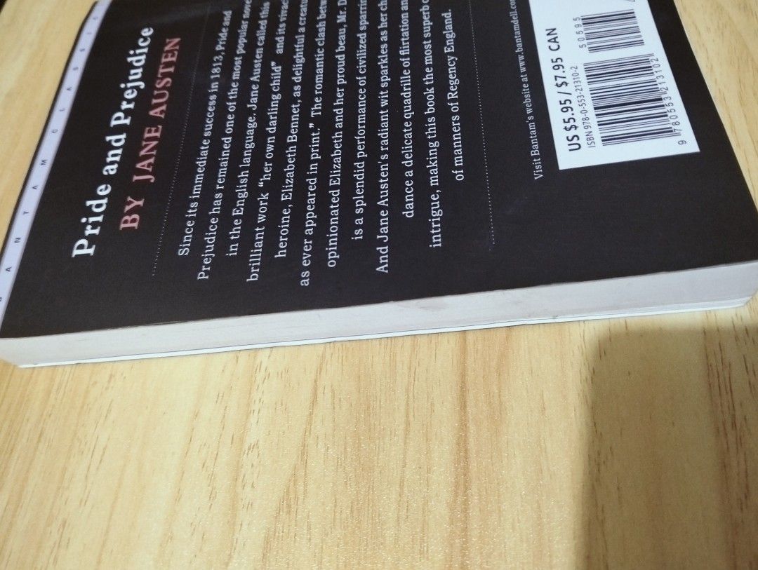 Pride and Prejudice (Category: Storybooks) located in Manila. Submitted by rinne05 (Listing ID 1467091774, Image 3). Description: Bought from L*zada.