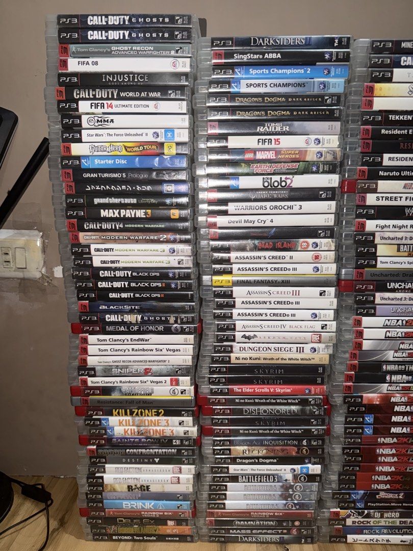 PS3 Games ₱300 each only! (Category: PlayStation) located in Mandaluyong City. Submitted by mr.playsafe (Listing ID 1467094501, Image 1). Description: PS3 Games ₱300 each only All games are tested and working Pick up only or shipping Location: Mandaluyong Warranty: No Warranty. Mode of Payment: Gcash Shipping: Lalamove or LBC Crossposted .