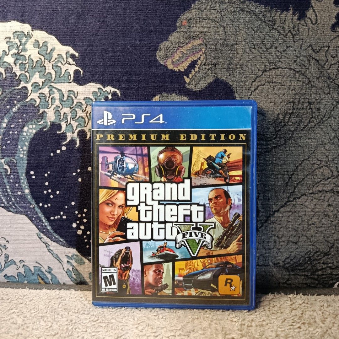 Ps4 GTA V (Category: PlayStation) located in Caloocan City. Submitted by starkstark (Listing ID 1467081399, Image 1). Description: (READ DESCRIPTION) SALE OR TRADE SALE or TRADE Make an offer po rfs: want new games Price Posted po Montalban location pwede shipping sagot ni buyer shipping fee buyer will handle the shipping kung gusto nyo cash on delivery sa lalamove kau magbook can provide pictures and videos upon request if sure na kukunin.