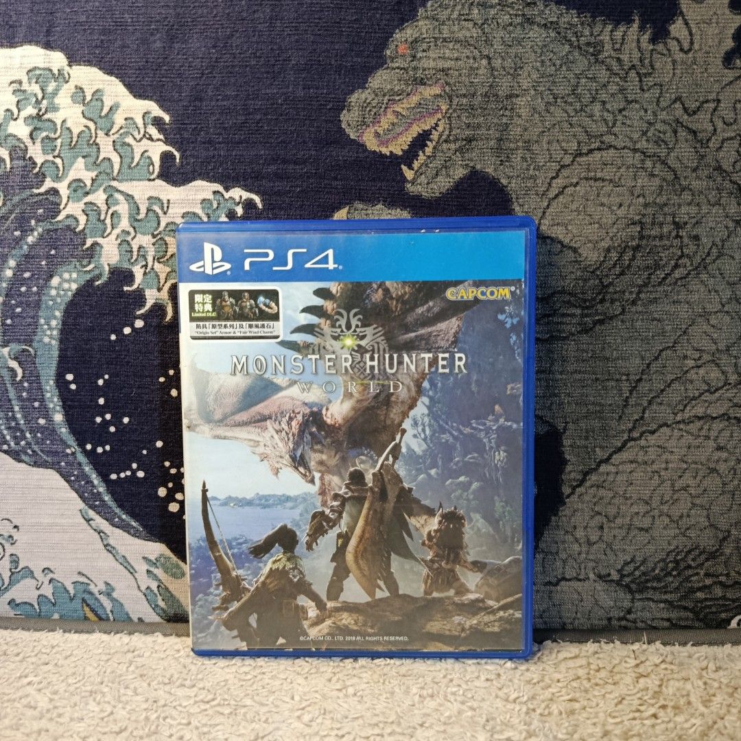 Ps4 monster hunter world (Category: PlayStation) located in Caloocan City. Submitted by starkstark (Listing ID 1466989259, Image 1). Description: (READ DESCRIPTION) SALE OR TRADE SALE or TRADE Make an offer po rfs: want new games Price Posted po Montalban location pwede shipping sagot ni buyer shipping fee buyer will handle the shipping kung gusto nyo cash on delivery sa lalamove kau magbook can provide pictures and videos upon request if sure na