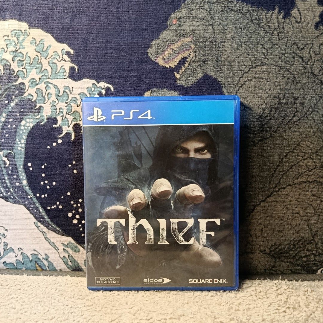 Ps4 thief (Category: PlayStation) located in Caloocan City. Submitted by starkstark (Listing ID 1466987707, Image 1). Description: (READ DESCRIPTION) SALE OR TRADE SALE or TRADE Make an offer po rfs: want new games Price Posted po Montalban location pwede shipping sagot ni buyer shipping fee buyer will handle the shipping kung gusto nyo cash on delivery sa lalamove kau magbook can provide pictures and videos upon request if sure na kukunin.