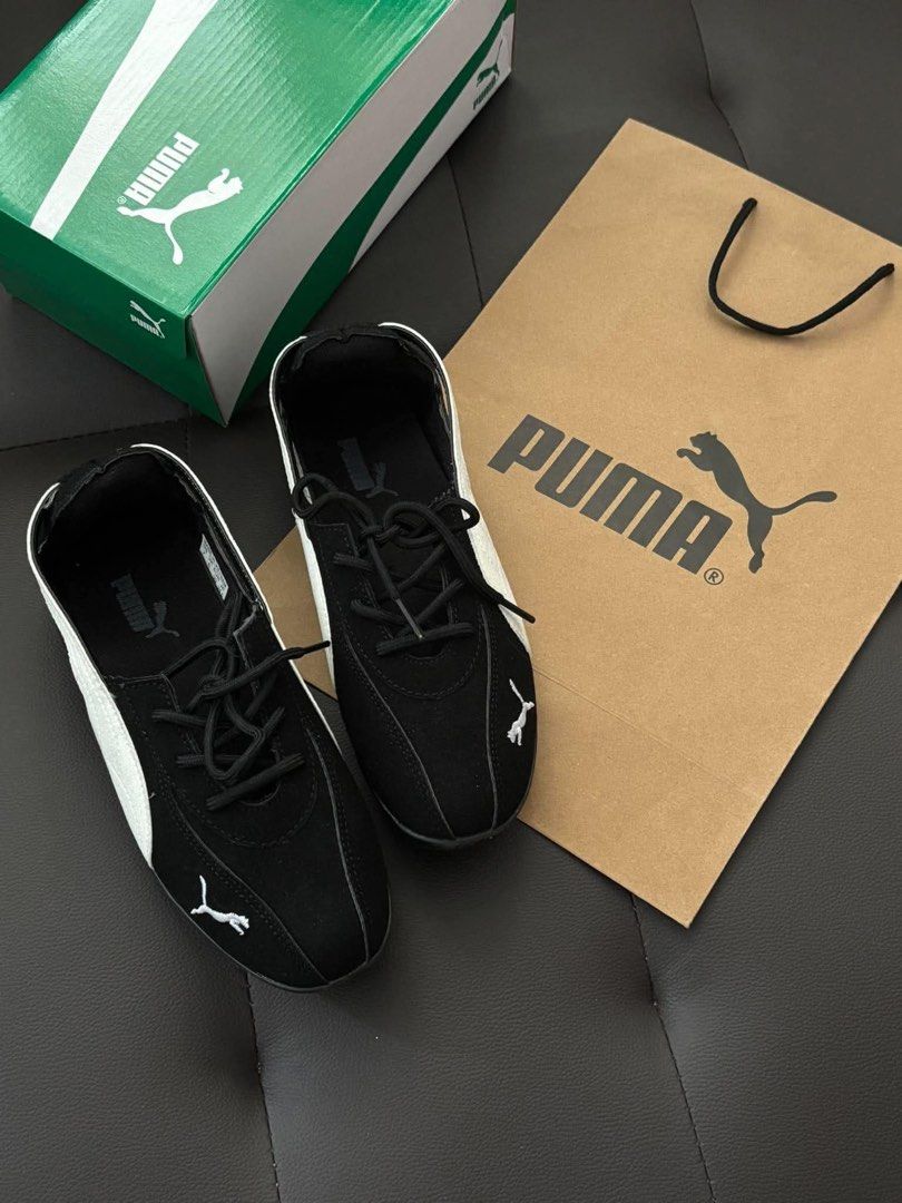 Puma Bow Shoes (Category: Sneakers) located in Manila. Submitted by aiman_sole5 (Listing ID 1467046985, Image 3). Description: SNEAKER GAME ON POINT! 🏁🖤 the perfect pair to complete your everyday fits! sporty, stylish, and easy to pair with your fave outfits. 🤍 7️⃣9️⃣0️⃣ - with box included - add ₱60 if with paperbag Available size: 36. 37. 38. 39. 40 📍 Tanay, Rizal - Lalamove available (same day delivery) - JNT shipping available (₱85 sf aro