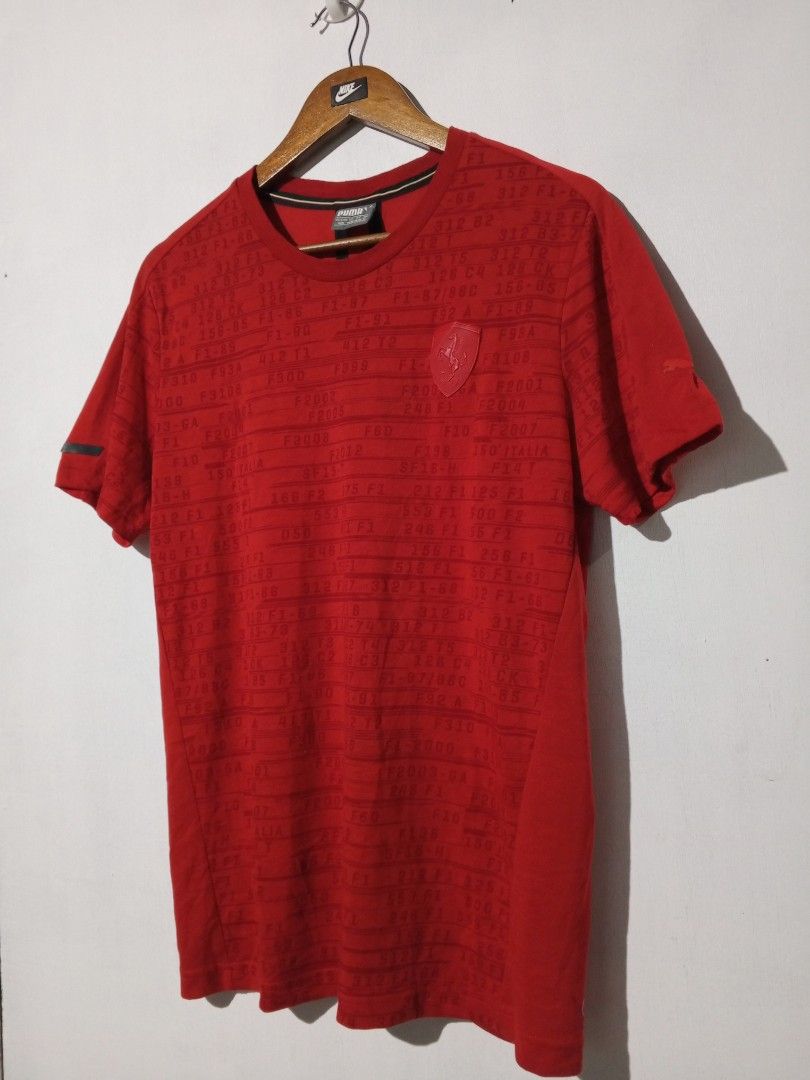 Puma Ferrari Aop Tee (Category: Formal Shirts) located in Cotabato. Submitted by naim_23 (Listing ID 1466988939, Image 1). Description: Puma Ferrari Aop Tee Size Medium Dimes 20.5x27.5 Excellent Condition No Issue Pm 📩📩 Loc. Cotabato City.