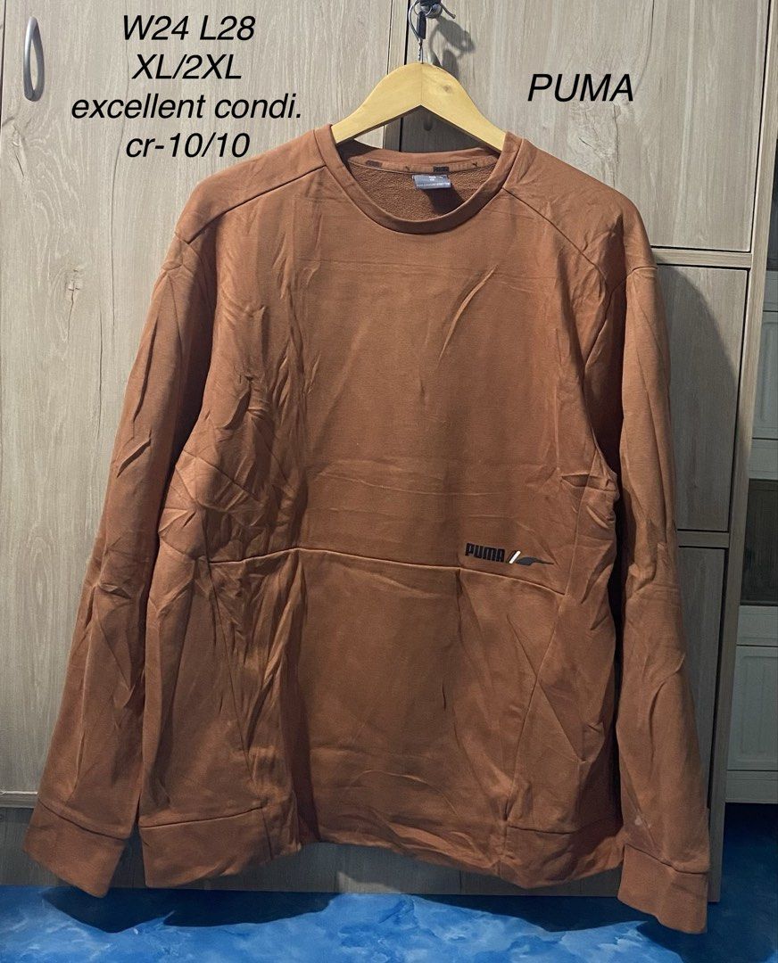 Puma longsleeve crewneck (Category: Coats, Jackets and Outerwear) located in Binan City. Submitted by rnj_affordable (Listing ID 1466987804, Image 1). Description: like new makapal as in .