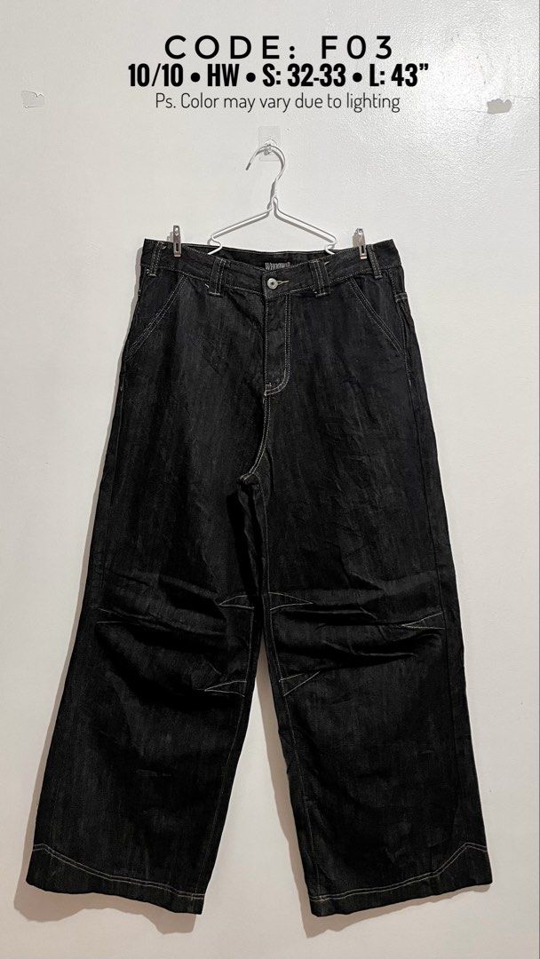 Quality preloved Jeans (Category: Jeans) located in Manila. Submitted by swift.thrifty (Listing ID 1467124764, Image 2). Description: Sizes and other details already included on the picture. Payments 1st thru bank or Gcash. Shipping Nationwide thru J&T (Philippines).