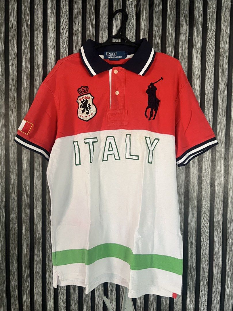 Ralph Lauren ITALY (Category: Tshirts & Polo Shirts ) located in Quezon City. Submitted by jeironfits (Listing ID 1467008833, Image 1). Description: Size XL 1k negotiable +shipping fee Quezon city!.